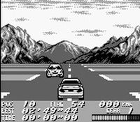 une photo d'Ã©cran de V-Rally Championship Edition sur Nintendo Game Boy